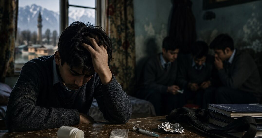 Alarming study reveals widespread awareness of narcotics, inhalants among Srinagar school students