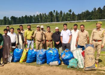 150 quintals waste cleared at Haijan Brenwar