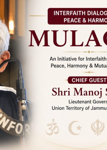 LG to lead ‘Mulaqat’ interfaith dialogue in Baramulla today