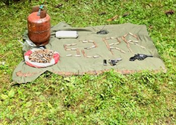 SFs recover 2 IEDs, pistols, 530 rounds in B’la forests