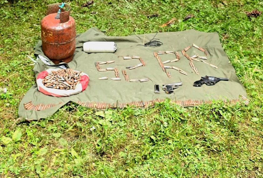 SFs recover 2 IEDs, pistols, 530 rounds in B’la forests