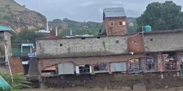 Massive flash floods ravage Beerwah, Khag; man swept away