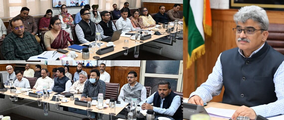 Fast-track AI use cases to enhance public service delivery across J&K: CS Atal Dulloo