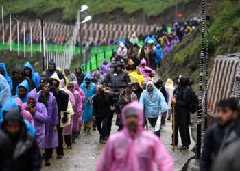 === Shri Amarnath Ji Yatra ===  Fresh batch reaches Baltal, over 4.35 lakh pilgrims pay obeisance