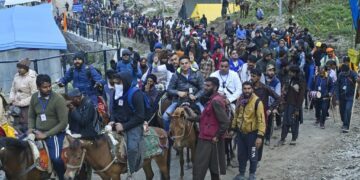 Amarnath Yatra witnesses 28% surge in pilgrims