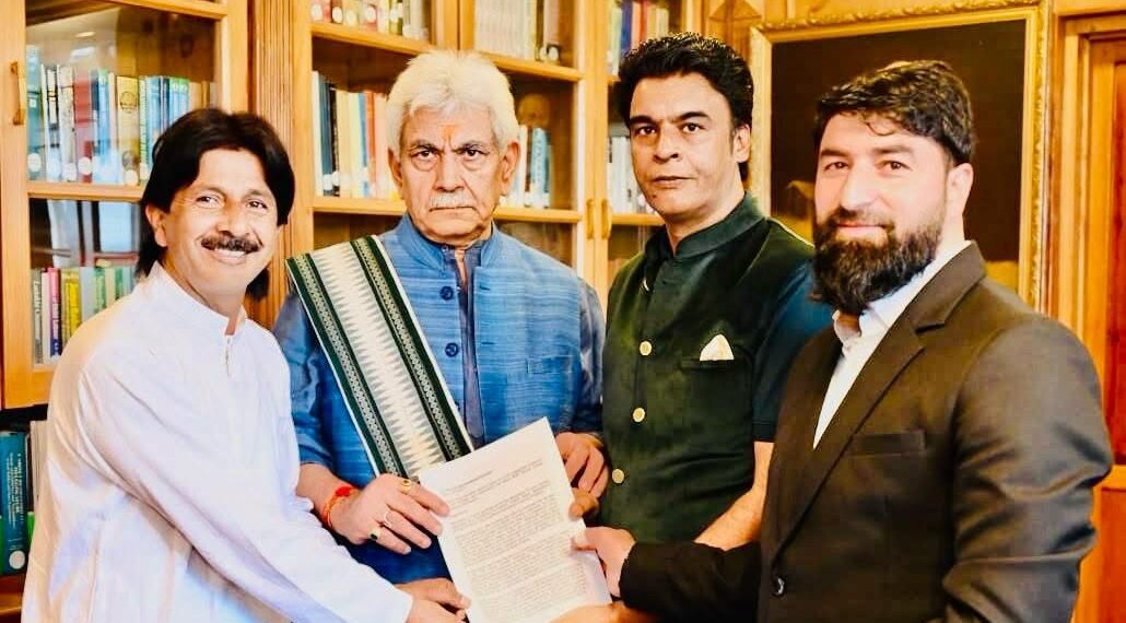 Delegations call on LG Sinha