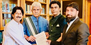 Delegations call on LG Sinha