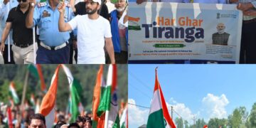Officials, public join Tiranga rallies in Anantnag