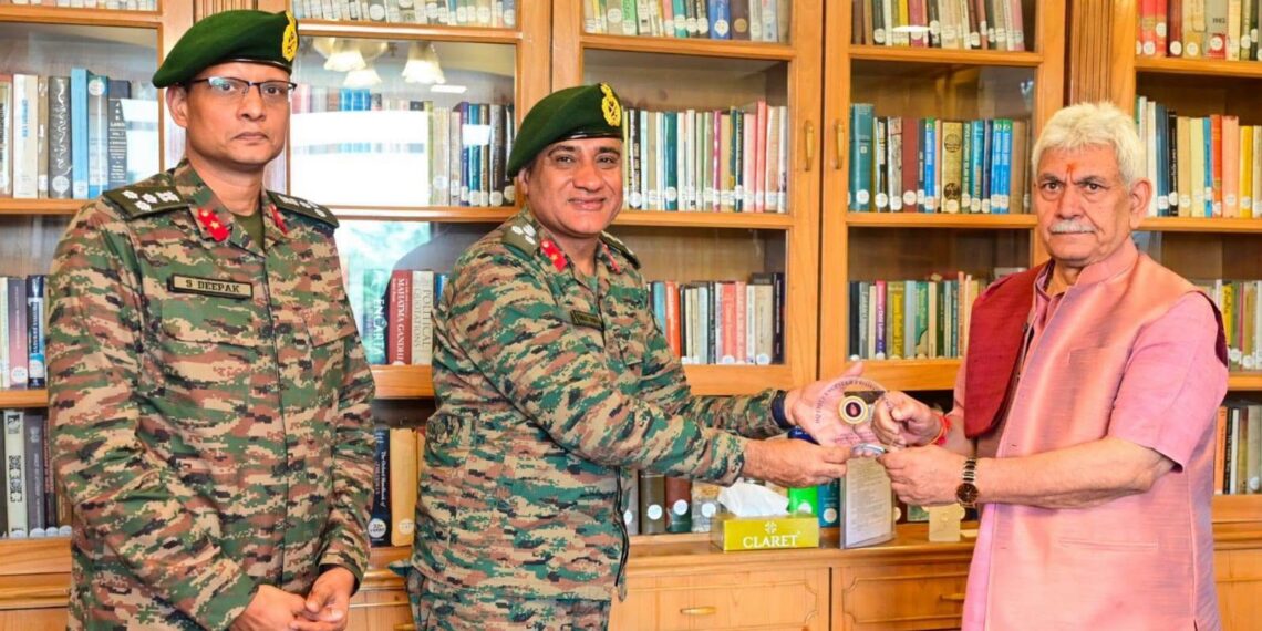 Delegations call on LG Sinha