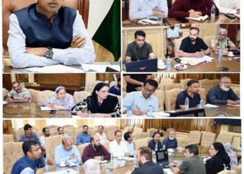 Div Com Kashmir reviews arrangements for 18th Harmuk Gangbal Yatra
