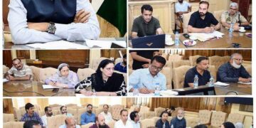 Div Com Kashmir reviews arrangements for 18th Harmuk Gangbal Yatra