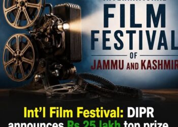 DIPR announces cash prizes across 9 categories for IFFJK 2026