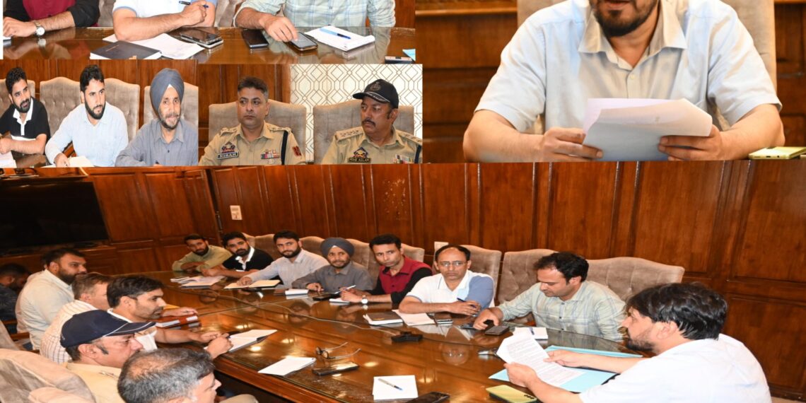 ADC Kulgam reviews arrangements for Eid Milad-un-Nabi (SAW) celebrations