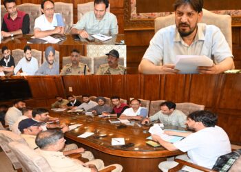ADC Kulgam reviews arrangements for Eid Milad-un-Nabi (SAW) celebrations
