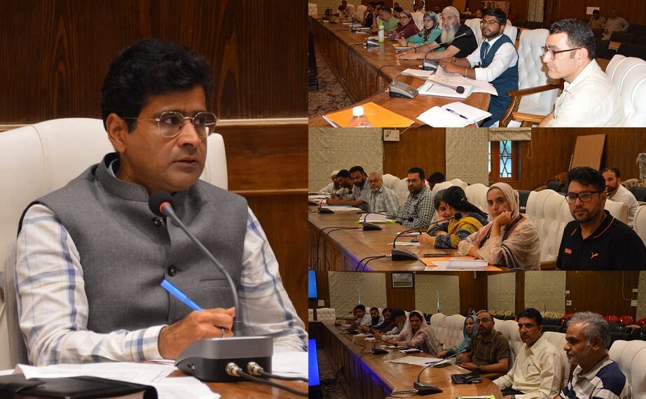 ADDC Budgam chairs MY Bharat District Advisory Committee meeting, reviews youth engagement initiatives