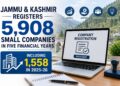 J&K registers 5,908 new small companies in 5 years