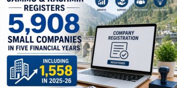 J&K registers 5,908 new small companies in 5 years