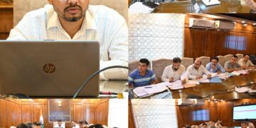 DC Kulgam reviews progress of developmental projects