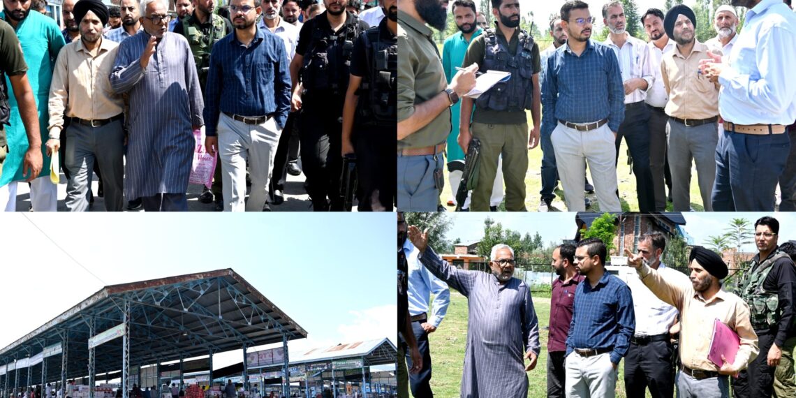 DC Kulgam interacts with fruit growers, traders