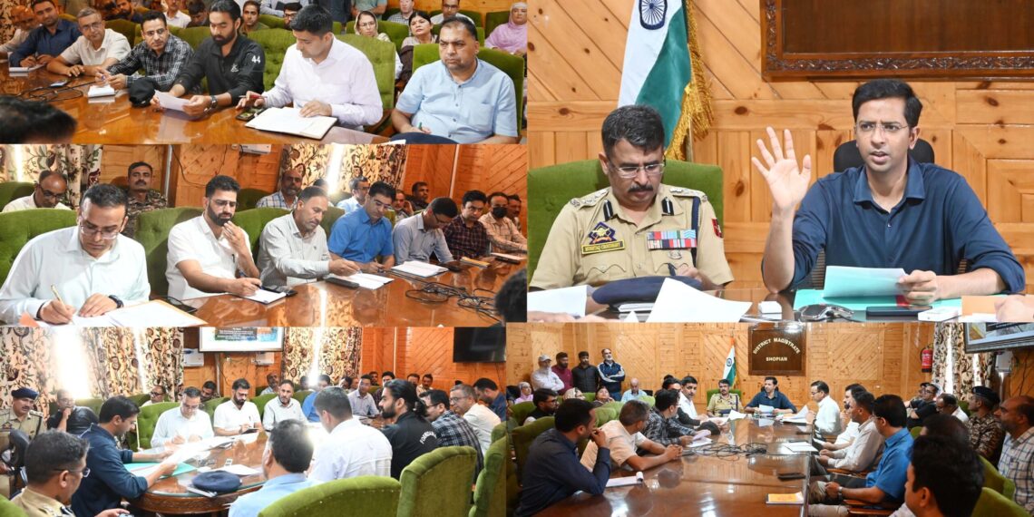 Independence Day 2026 Preparations : DC Shopian directs elaborate, coordinated arrangements
