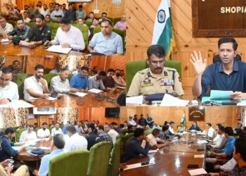 Independence Day 2026 Preparations : DC Shopian directs elaborate, coordinated arrangements