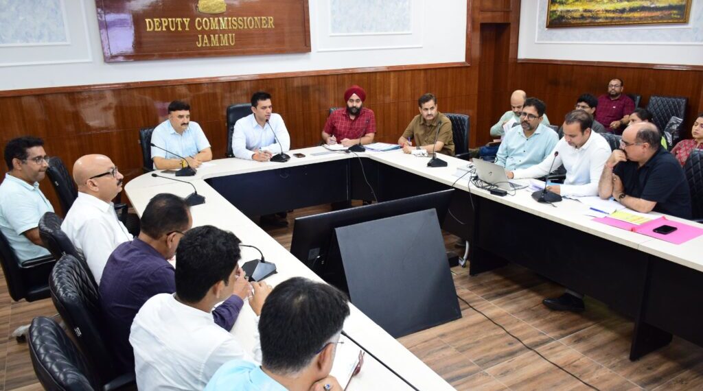 DDC Jammu reviews execution of District Plan 2026–27