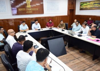 DDC Jammu reviews execution of District Plan 2026–27