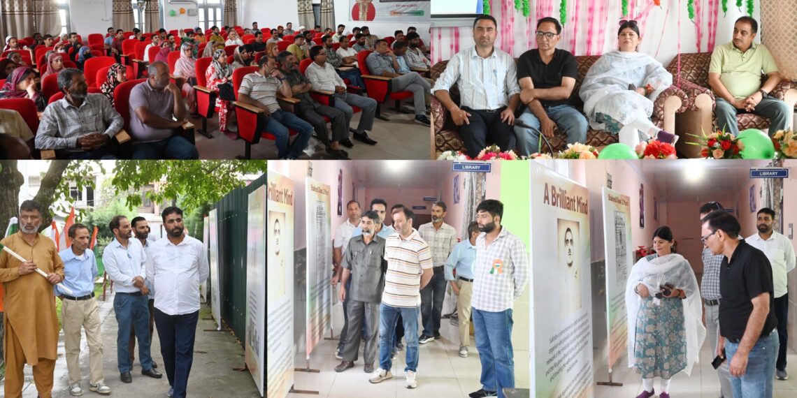 Sacrifice of Freedom Fighters : DIPR Shopian organises Photo Exhibition showcasing life stories, struggle