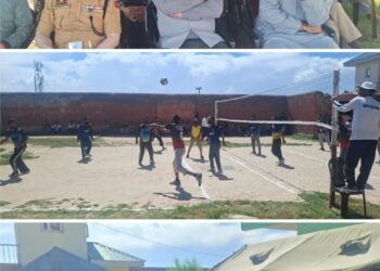DLSA Anantnag organises volleyball tournament for inmates of district jail