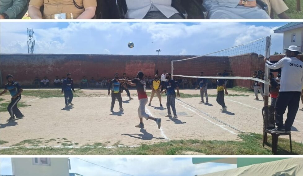 DLSA Anantnag organises volleyball tournament for inmates of district jail