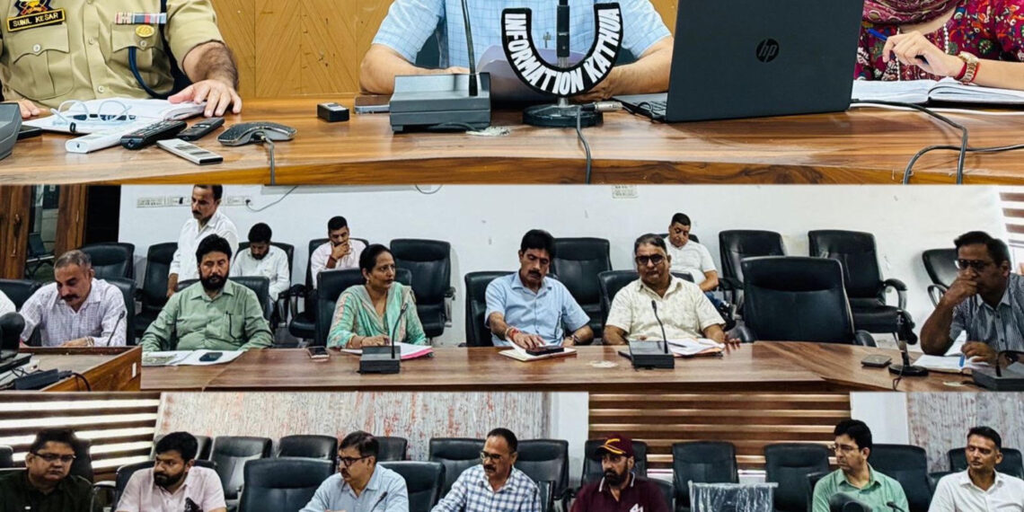 District NCORD Committee reviews drug control measures in Kishtwar
