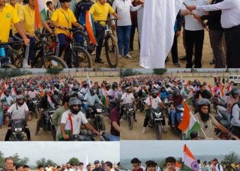 Har Ghar Tiranga : DC, SSP  flag off mega bike & bicycle rallies in Budgam