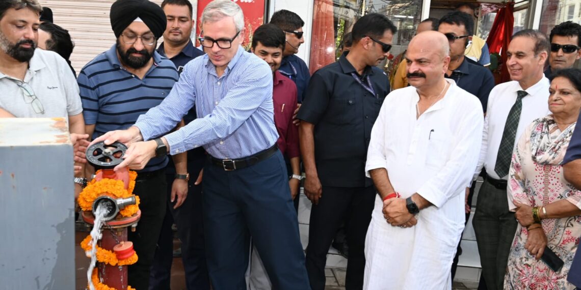 CM Omar inaugurates upgraded Road–High Street in Jammu