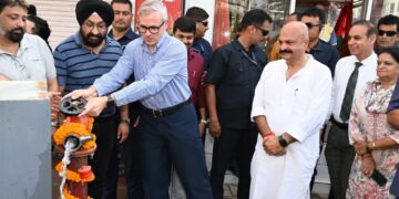 CM Omar inaugurates upgraded Road–High Street in Jammu
