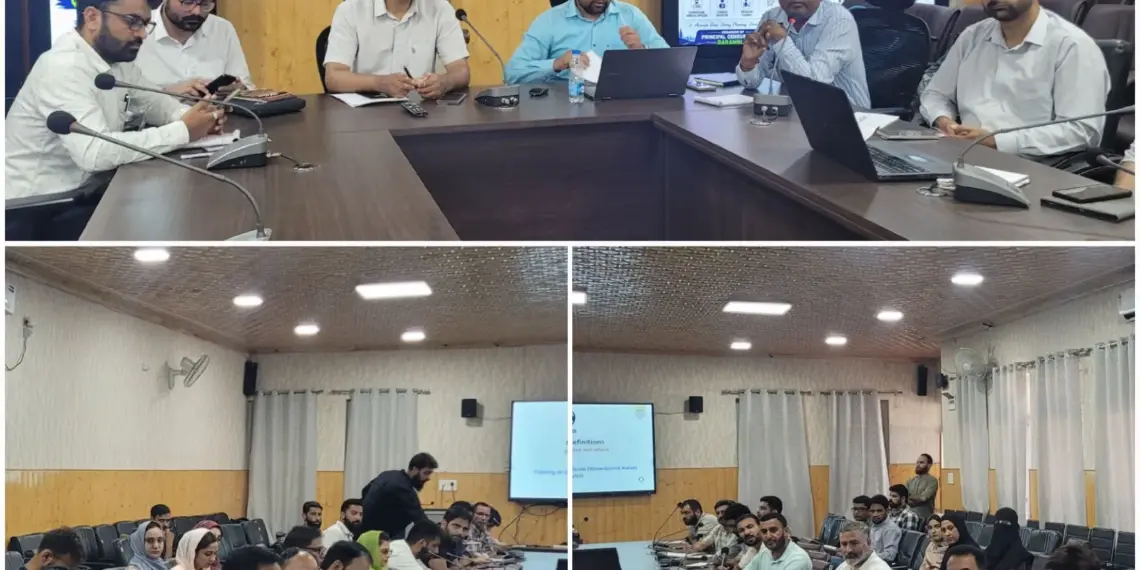 Census 2027 : 2-day training programme for charge officers for Snow-Bound areas commences in Baramulla