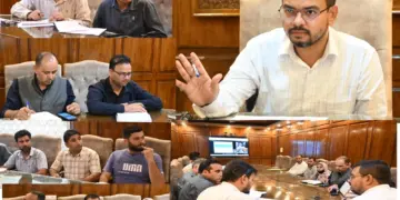DC Kulgam chairs District Level Aadhaar Monitoring Committee Meeting