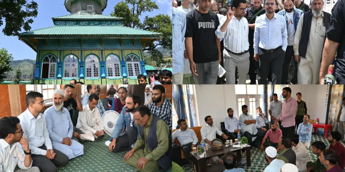 DC Kulgam visits Shrine of Hazrat Sheikh Noor-ud-Din Wali (RA) at Chimmer