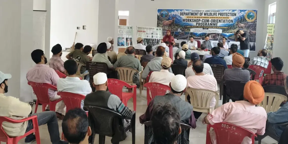 Wildlife Department holds awareness programme on human-wildlife coexistence at Satoora Aripal