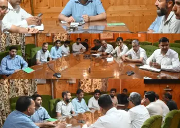 ADDC Shopian reviews implementation of Revamped Distribution Sector Scheme