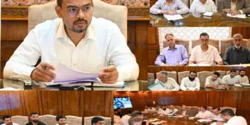 DC Kulgam reviews progress of financial inclusion-cum-social security schemes