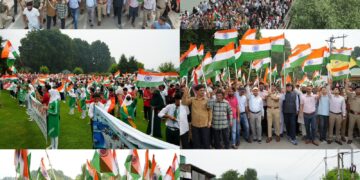 Mega Tiranga rally held in Ganderbal
