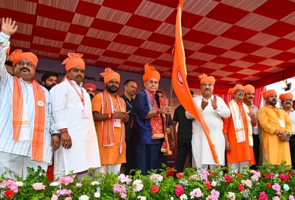 LG flags off holy Shri Budha Amarnath Ji Yatra