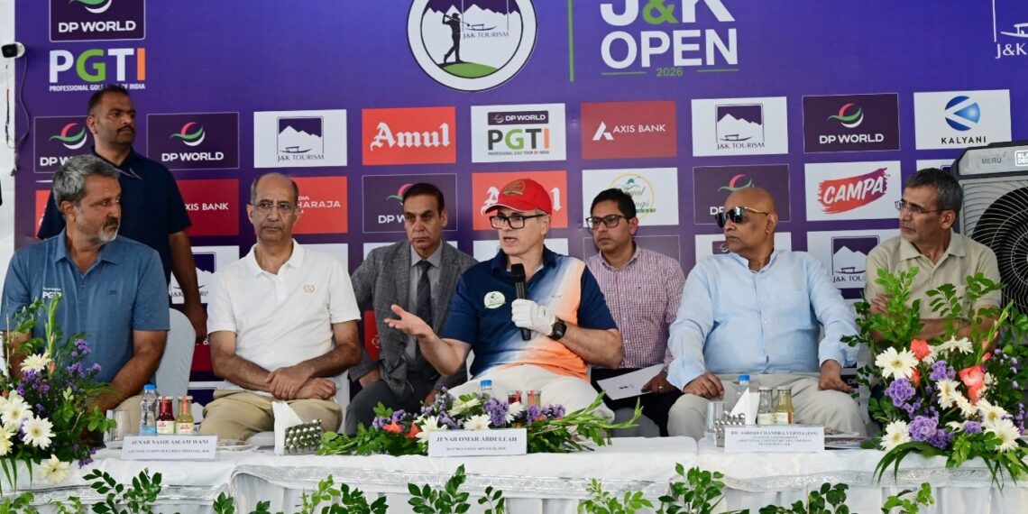 Kashmir must reclaim its place on India’s Golf map: CM Omar