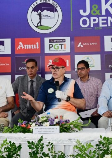 Kashmir must reclaim its place on India’s Golf map: CM Omar