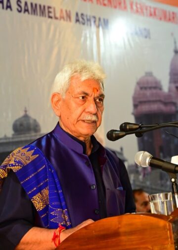 Embrace your responsibility towards nature, living beings: LG Sinha to youth