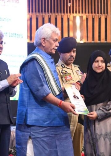 Providing justice to terror victim families reaffirmation of national will: LG Sinha