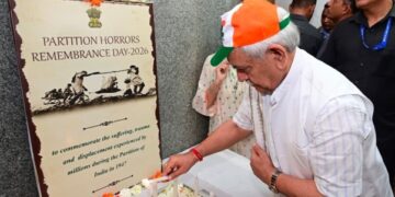 === ‘Partition Horrors Remembrance Day’ ===  Ensure past mistakes don’t get repeated in future: LG Sinha to J&K youth