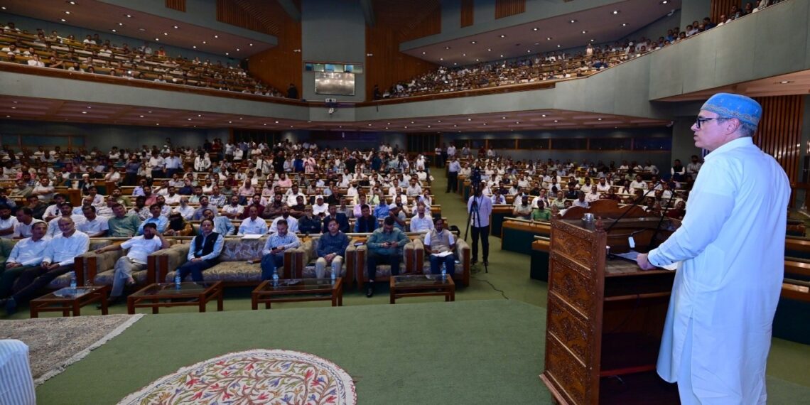 CM Omar calls for shared responsibility to shape future of J&K children, assures teachers of support