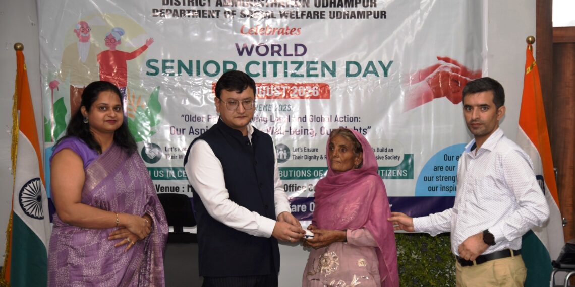 World Senior Citizens Day celebrated in Udhampur