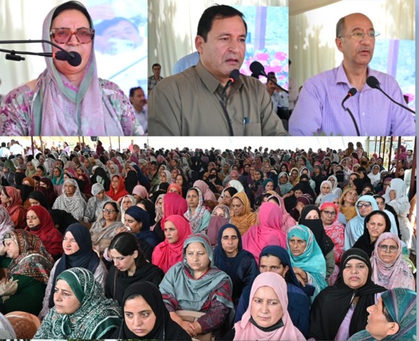 Sakeena Itoo leads mega outreach prog of Social Welfare Dept at Baramulla